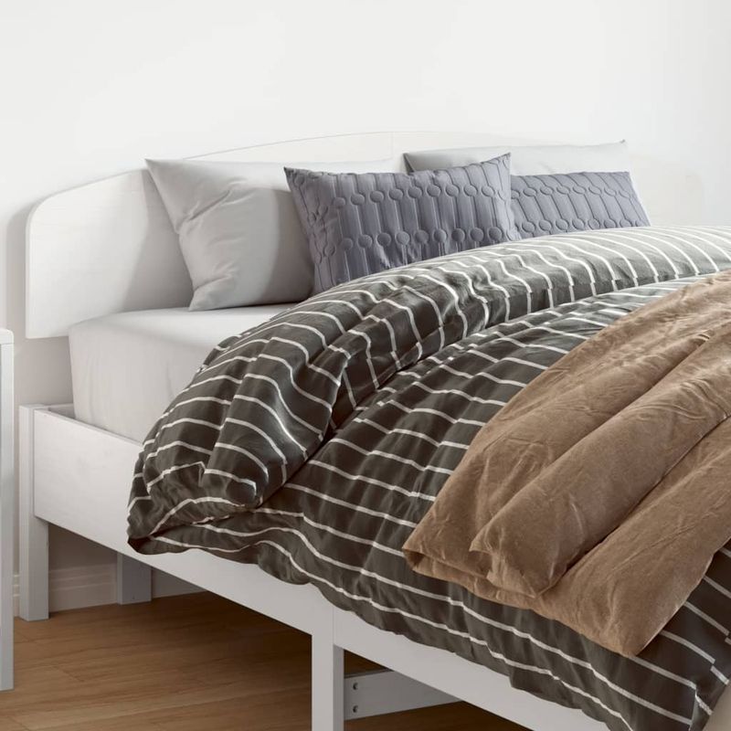 Casa si Gradina - Mobilier - Paturi si accesorii - Accesorii paturi - Tablie de pat, alb, 160 cm, lemn masiv de pin - Infinity.ro