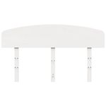 Casa si Gradina - Mobilier - Paturi si accesorii - Accesorii paturi - Tablie de pat, alb, 160 cm, lemn masiv de pin - Infinity.ro