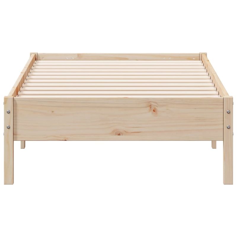 Casa si Gradina - Mobilier - Paturi si accesorii - Paturi - Cadru de pat, 75x190 cm, lemn masiv de pin - Infinity.ro