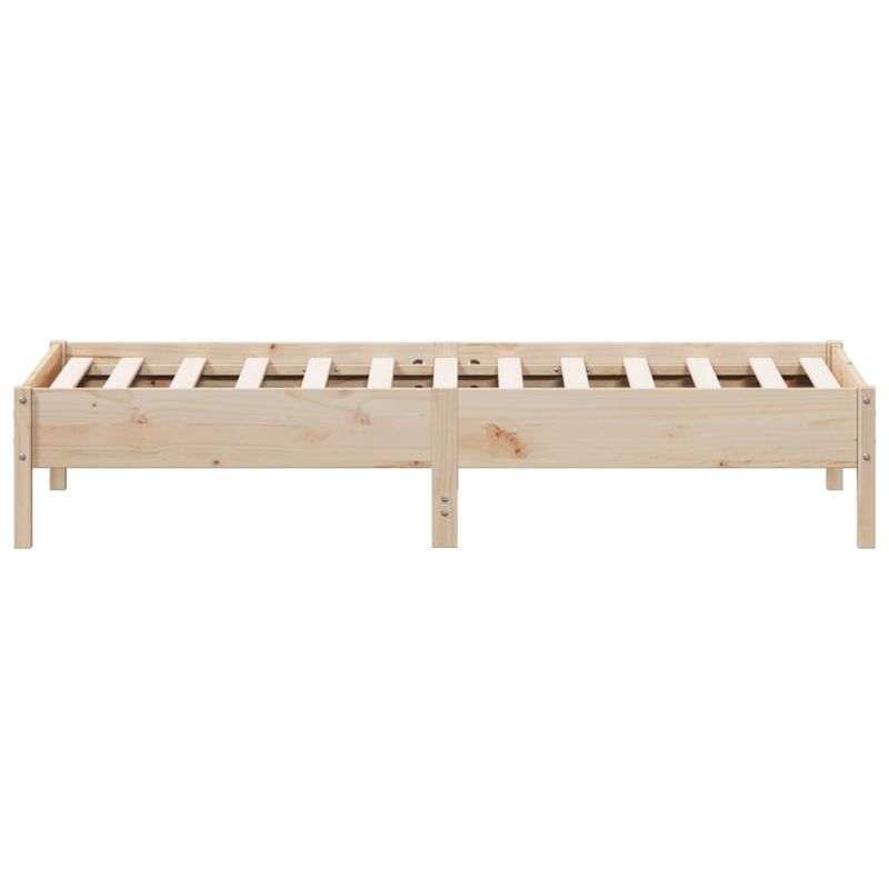 Casa si Gradina - Mobilier - Paturi si accesorii - Paturi - Cadru de pat, 75x190 cm, lemn masiv de pin - Infinity.ro