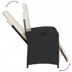 Casa si Gradina - Gradina si terasa - Mobilier exterior - Seturi mobila gradina - Set mobilier de gradina cu perne, 7 piese, negru, poliratan - Infinity.ro