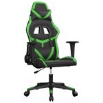 PC, gaming si accesorii - Gaming - Accesorii gaming - Scaune gaming - Scaun de jocuri, negru si verde, piele ecologica - Infinity.ro