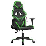 PC, gaming si accesorii - Gaming - Accesorii gaming - Scaune gaming - Scaun de jocuri, negru si verde, piele ecologica - Infinity.ro
