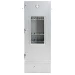 Casa si Gradina - Gradina si terasa - Gratare si accesorii - Gratare de gradina - Afumatoare cuptor/gratar, generator fum rece, otel galvanizat, mărime 44.5x29x110 cm (27x27x4.5 cm), model cu fereastră - Infinity.ro