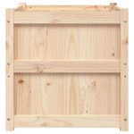 Casa si Gradina - Gradinarit si plante - Plante si ghivece - Ghivece si suporturi - Jardiniera de gradina, 60x60x60 cm, lemn masiv de pin, pin natural - Infinity.ro