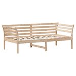 Casa si Gradina - Mobilier - Paturi si accesorii - Paturi - Pat de zi, gri, 90x190 cm, lemn masiv de pin - Infinity.ro