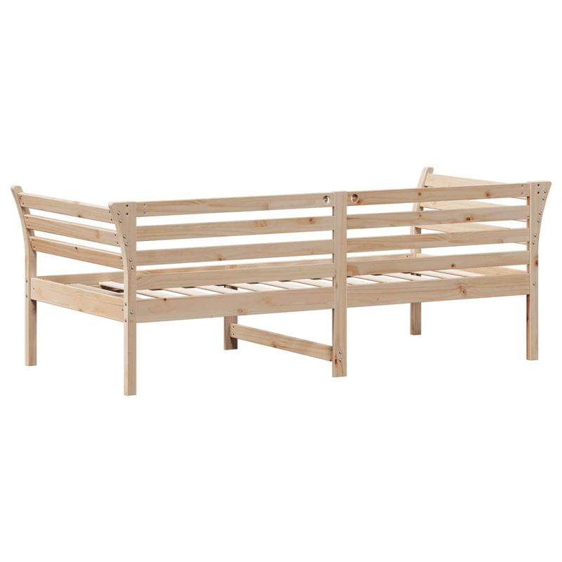 Casa si Gradina - Mobilier - Paturi si accesorii - Paturi - Pat de zi, gri, 90x190 cm, lemn masiv de pin - Infinity.ro
