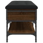 Casa si Gradina - Mobilier - Organizare si depozitare - Bancute - Banca de pantofi, stejar maro, 102x42x45 cm, lemn prelucrat - Infinity.ro