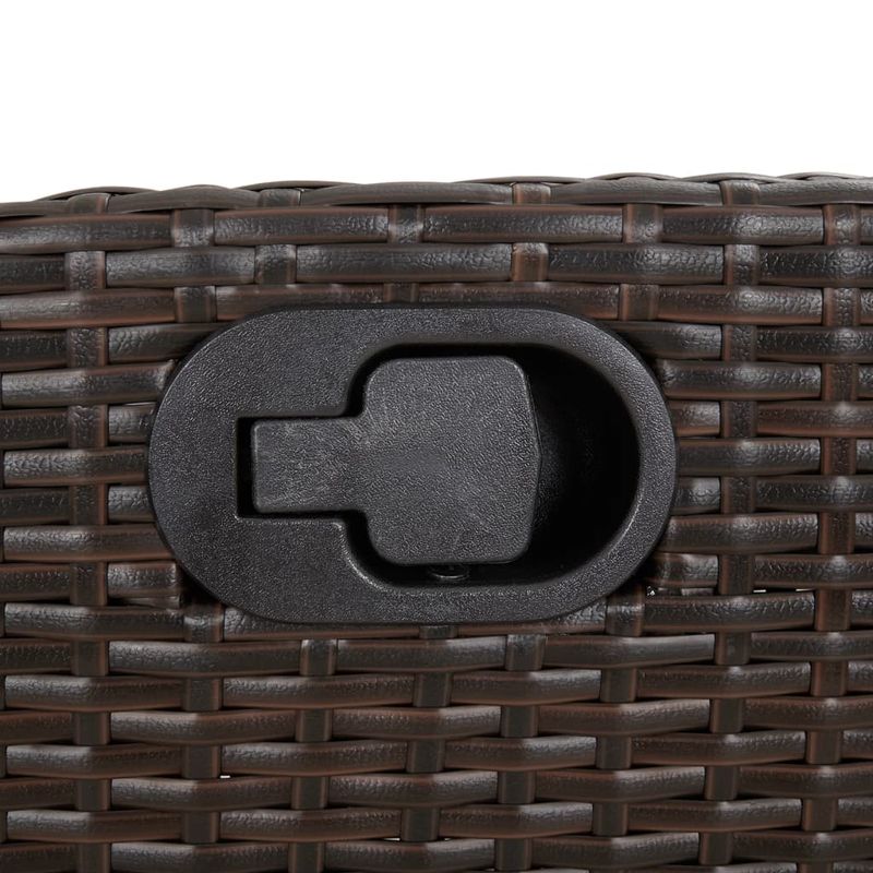 Casa si Gradina - Gradina si terasa - Mobilier exterior - Seturi mobila gradina - Set mobilier de gradina cu perne, 7 piese, maro, poliratan - Infinity.ro