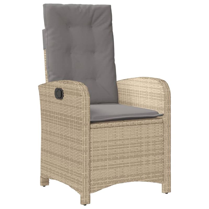Casa si Gradina - Gradina si terasa - Mobilier exterior - Seturi mobila gradina - Set mobilier pentru gradina, 5 piese, cu perne, bej, poliratan - Infinity.ro