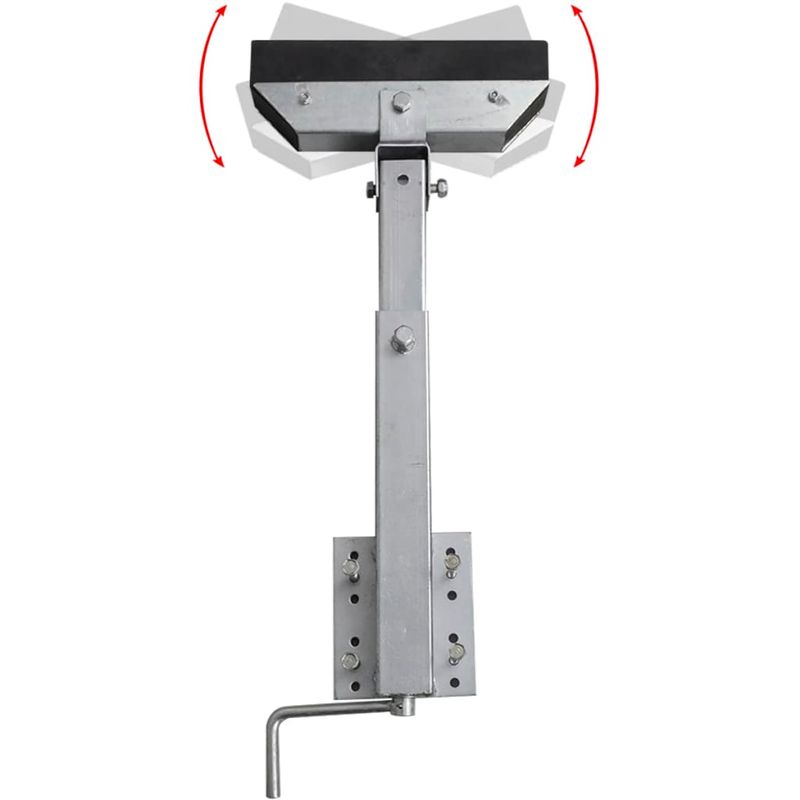 Auto si Moto - Ambarcatiuni - Piese pentru ambarcatiuni - Set de 2 suporturi cu bara solida pentru remorca barca 63 - 88 cm - Infinity.ro