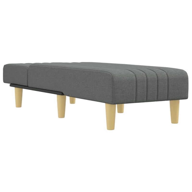 Casa si Gradina - Mobilier - Scaune si fotolii - Fotolii - Sezlong, gri inchis, material textil - Infinity.ro