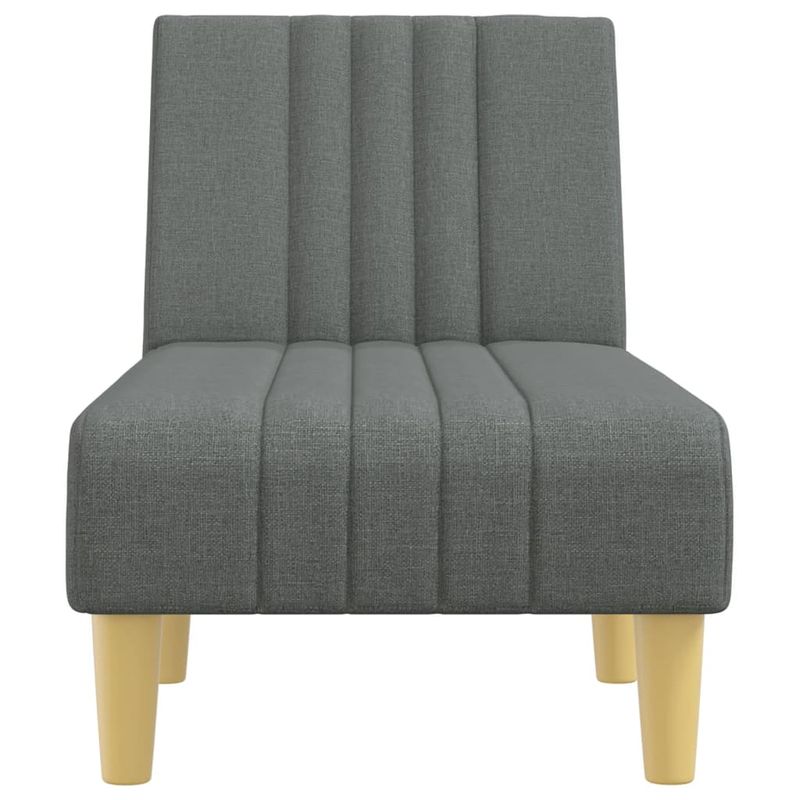 Casa si Gradina - Mobilier - Scaune si fotolii - Fotolii - Sezlong, gri inchis, material textil - Infinity.ro