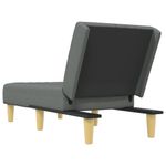 Casa si Gradina - Mobilier - Scaune si fotolii - Fotolii - Sezlong, gri inchis, material textil - Infinity.ro