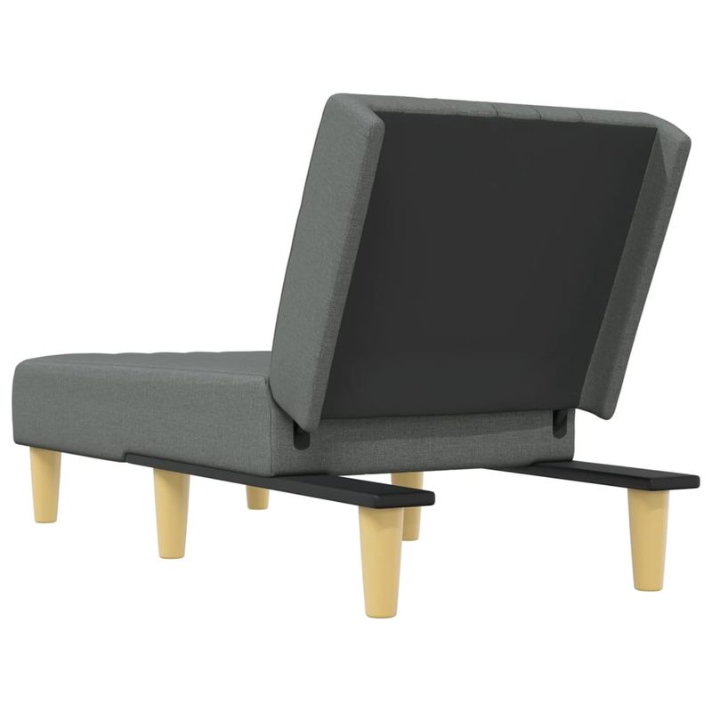 Casa si Gradina - Mobilier - Scaune si fotolii - Fotolii - Sezlong, gri inchis, material textil - Infinity.ro