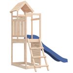 Jucarii, Copii si Bebe - Jucarii si jocuri - Jucarii de exterior - Spatii de joaca si accesorii - Set de joaca pentru exterior, lemn masiv de pin - Infinity.ro
