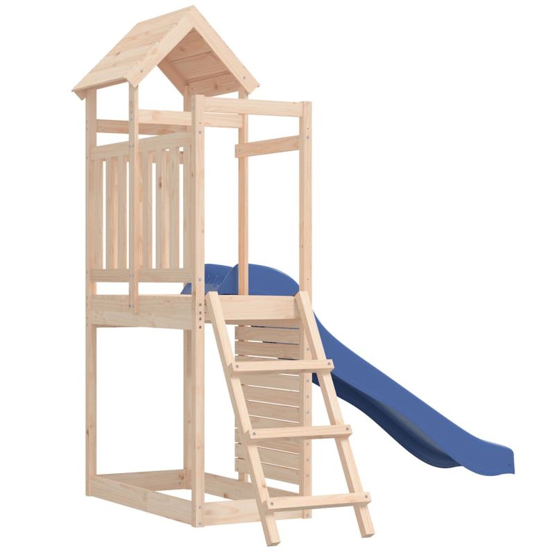 Jucarii, Copii si Bebe - Jucarii si jocuri - Jucarii de exterior - Spatii de joaca si accesorii - Set de joaca pentru exterior, lemn masiv de pin - Infinity.ro