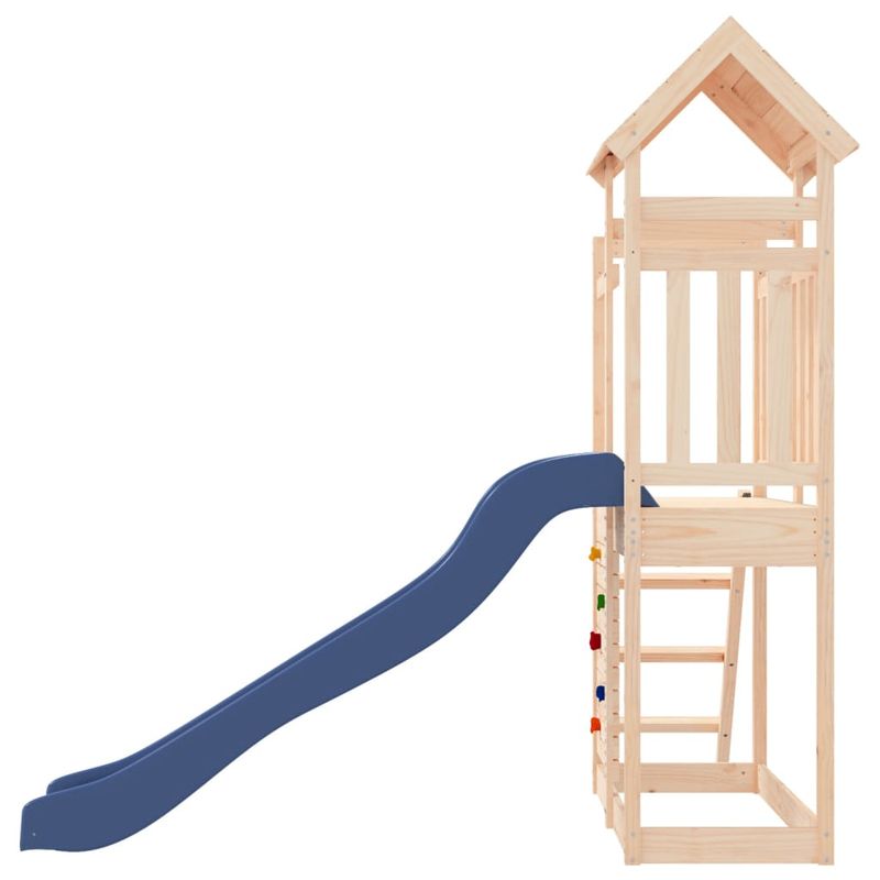 Jucarii, Copii si Bebe - Jucarii si jocuri - Jucarii de exterior - Spatii de joaca si accesorii - Set de joaca pentru exterior, lemn masiv de pin - Infinity.ro