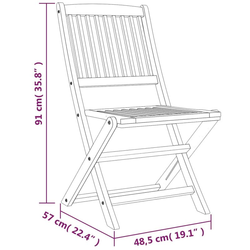 Casa si Gradina - Gradina si terasa - Mobilier exterior - Seturi mobila gradina - Set mobilier de gradina, 5 piese, lemn masiv de acacia - Infinity.ro