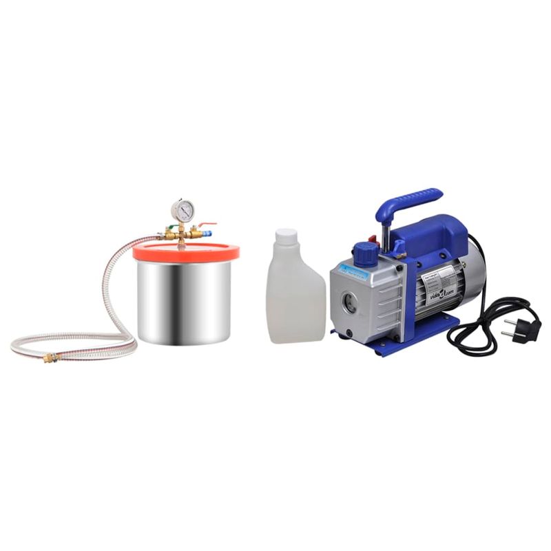 Casa si Gradina/Gradinarit si plante/Instalatii si accesorii pentru irigatii/Pompe apa - Camera de vid cu pompa cu o singura treapta, 7,4 L - Infinity.ro