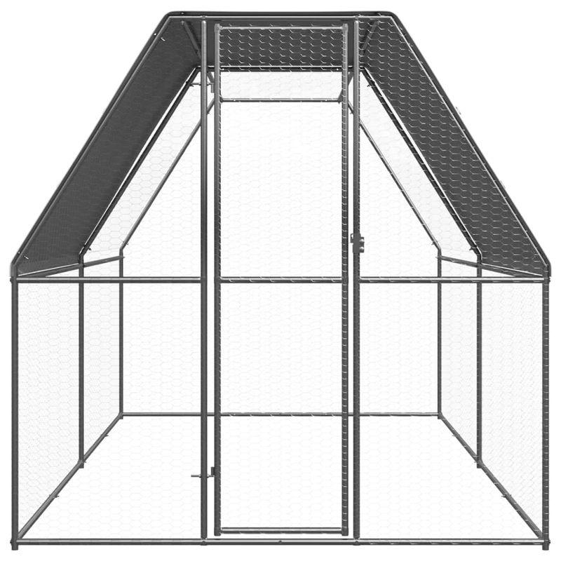 Petshop - Accesorii petshop - Culcusuri si custi - Custi interior si exterior - Cotet de exterior pentru pasari, 2x4x2 m, otel zincat - Infinity.ro