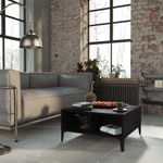 Casa si Gradina - Mobilier - Mese si birouri - Masute de cafea - Masuta de cafea, negru, 60x60x30 cm, PAL - Infinity.ro