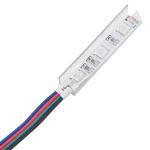 Casa si Gradina - Mobilier - Comode si corpuri - Comode - Comoda TV cu lumini LED, negru, 140x40x35,5 cm - Infinity.ro