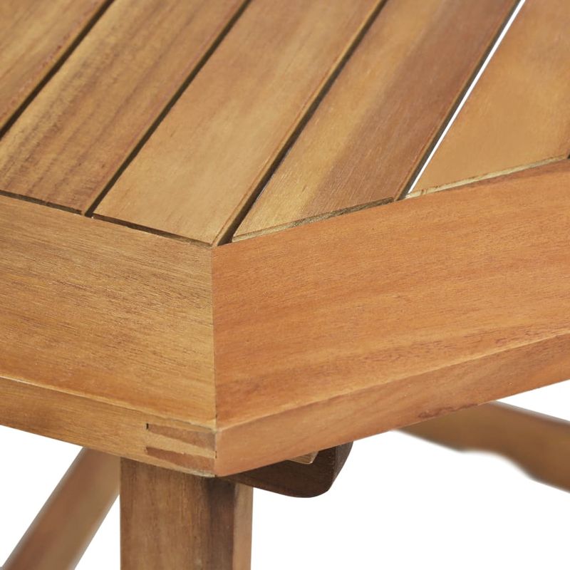 Casa si Gradina - Gradina si terasa - Mobilier exterior - Seturi mobila gradina - Set mobilier bistro, 4 piese, lemn masiv de acacia, model cu cotieră" - Infinity.ro