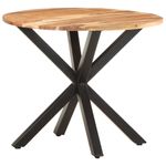 Casa si Gradina - Mobilier - Mese si birouri - Mese living - Masa laterala, 68x68x56 cm, lemn masiv de acacia - Infinity.ro