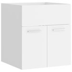 Casa si Gradina - Mobilier - Seturi de mobilier - Seturi baie - Set mobilier de baie, alb, lemn prelucrat - Infinity.ro