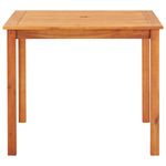 Casa si Gradina - Gradina si terasa - Mobilier exterior - Seturi mobila gradina - Set mobilier de exterior cu perne 3 piese, lemn masiv de acacia, gri - Infinity.ro