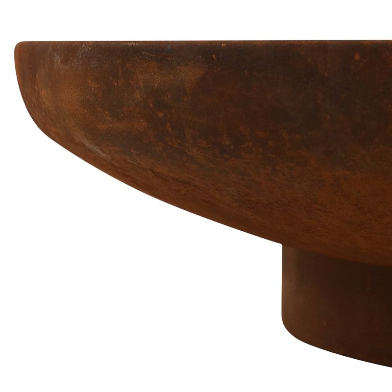 Casa si Gradina - Termice - Sobe, Seminee si accesorii - Seminee - Vatra de foc, 80 cm, otel, maro - Infinity.ro