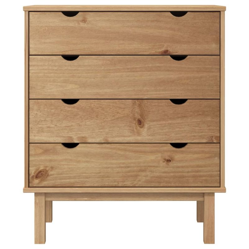 Casa si Gradina - Mobilier - Comode si corpuri - Comode - Dulap cu sertar "OTTA", 76,5x39,5x90 cm, lemn masiv de pin - Infinity.ro