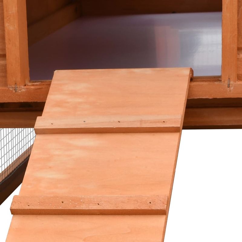 Petshop - Accesorii petshop - Culcusuri si custi - Custi interior si exterior - Cusca iepuri, 310x70x87 cm, lemn masiv de pin & brad - Infinity.ro