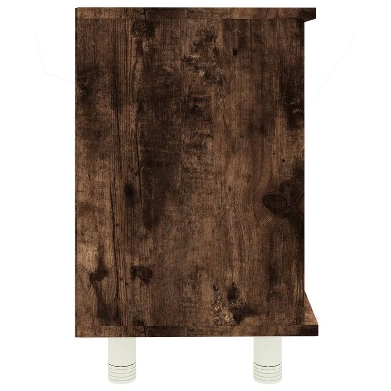 Casa si Gradina - Mobilier - Mobilier baie - Comode baie - Dulap de baie, stejar fumuriu, 60x32x53,5 cm, lemn compozit - Infinity.ro