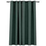 Casa si Gradina - Textile si covoare - Perdele si draperii - Perdele - Perdea opaca, aspect panza, cu ocheti, verde, 290x245 cm - Infinity.ro