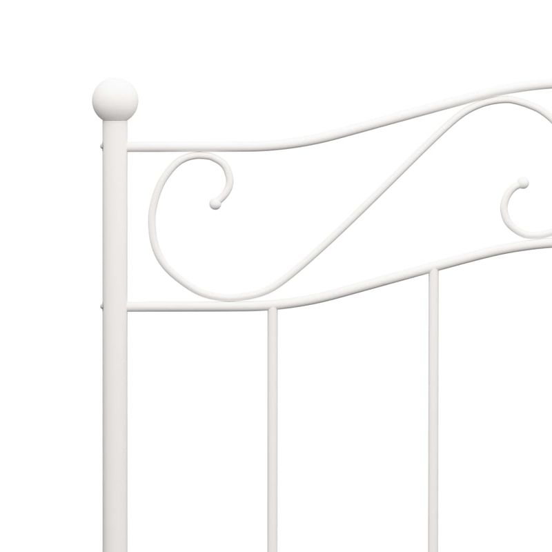 Casa si Gradina - Mobilier - Paturi si accesorii - Paturi - Cadru de pat, alb, 100 x 200 cm, metal - Infinity.ro