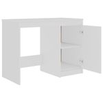 Casa si Gradina - Mobilier - Mese si birouri - Birouri - Birou, alb, 140x50x76 cm, lemn prelucrat - Infinity.ro