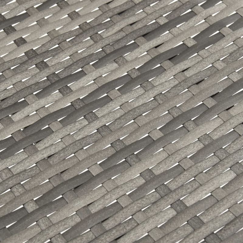 Casa si Gradina - Gradina si terasa - Mobilier exterior - Scaune si sezlonguri gradina - Scaune de exterior stivuibile, 2 buc., gri, poliratan - Infinity.ro