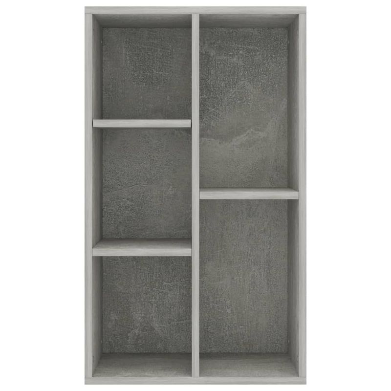 Casa si Gradina - Mobilier - Biblioteci si rafturi - Biblioteci - Biblioteca/Servanta, gri beton, 50x25x80 cm, PAL - Infinity.ro