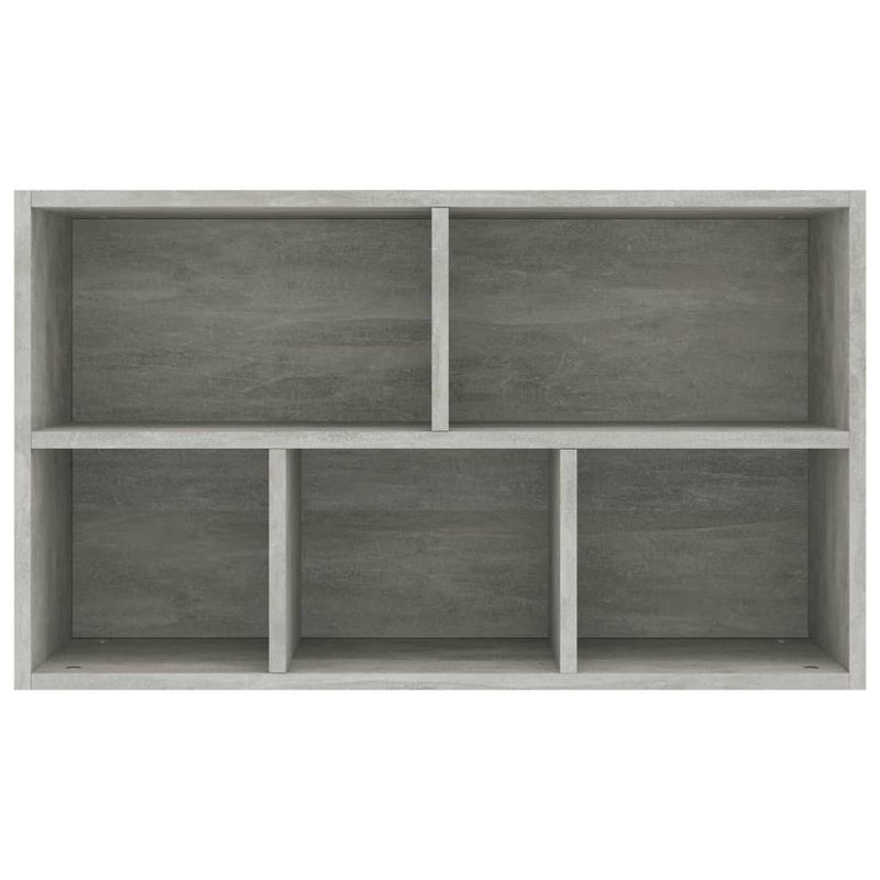 Casa si Gradina - Mobilier - Biblioteci si rafturi - Biblioteci - Biblioteca/Servanta, gri beton, 50x25x80 cm, PAL - Infinity.ro
