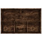 Casa si Gradina - Mobilier - Biblioteci si rafturi - Biblioteci - Biblioteca/Servanta, stejar afumat, 50x25x80 cm, lemn prelucrat - Infinity.ro