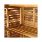 Casa si Gradina - Gradina si terasa - Mobilier exterior - Seturi mobila gradina - Set masa si scaune de bar, 5 piese, lemn masiv de acacia - Infinity.ro