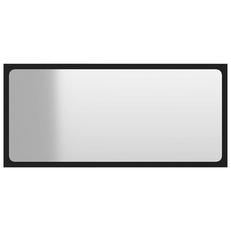 Casa si Gradina - Mobilier - Seturi de mobilier - Seturi baie - Set mobilier de baie, negru, lemn prelucrat - Infinity.ro