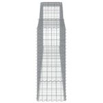 Casa si Gradina - Gradina si terasa - Garduri, panouri si accesorii - Cos gabion arcuit, 400x50x120/140 cm, fier galvanizat - Infinity.ro