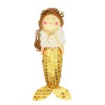 Casa si Gradina - Decoratiuni - Obiecte decorative - Accesorii decorative - Decoratiune Zooky sirena cu paiete aurii - Infinity.ro