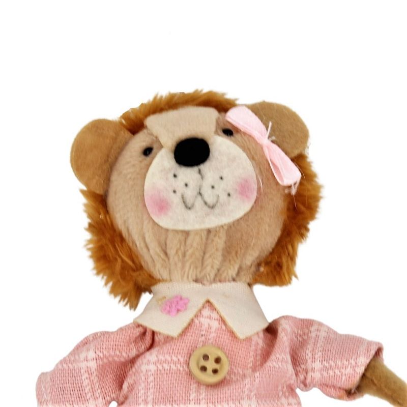 Casa si Gradina - Decoratiuni - Obiecte decorative - Accesorii decorative - Decoratiune Zooky animalut leoaica cu rochita roz - Infinity.ro