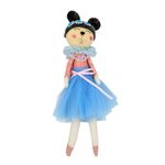 Casa si Gradina - Decoratiuni - Obiecte decorative - Accesorii decorative - Decoratiune Zooky animalut soricel rochita bleu - Infinity.ro