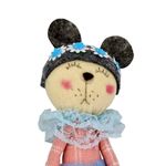 Casa si Gradina - Decoratiuni - Obiecte decorative - Accesorii decorative - Decoratiune Zooky animalut soricel rochita bleu - Infinity.ro