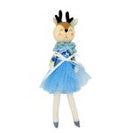 Casa si Gradina - Decoratiuni - Obiecte decorative - Accesorii decorative - Decoratiune Zooky animalut caprioara rochita bleu - Infinity.ro